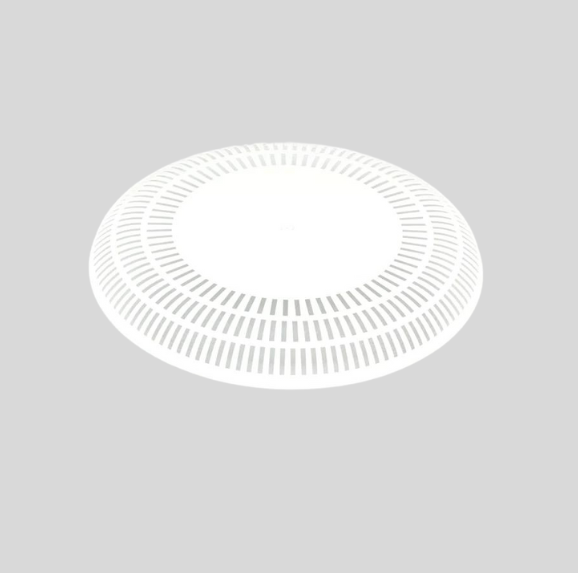 Hvid filterskål med skrue