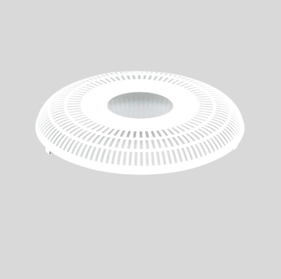 Filterskål med centerskrue (Ø98). Ses her i hvid.